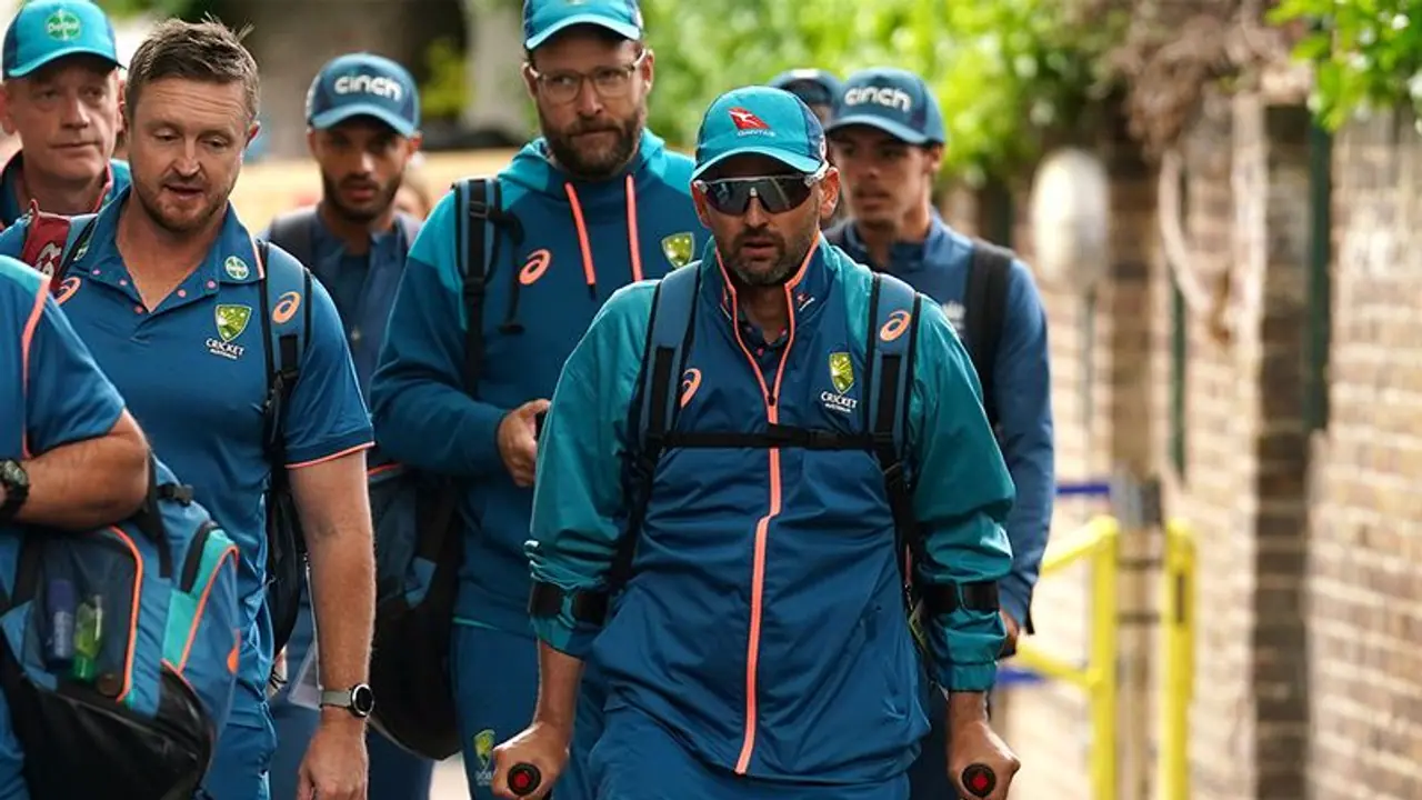 WATCH: Nathan Lyon on crutches with Ashes 2023 future in doubt; Australians heartbroken