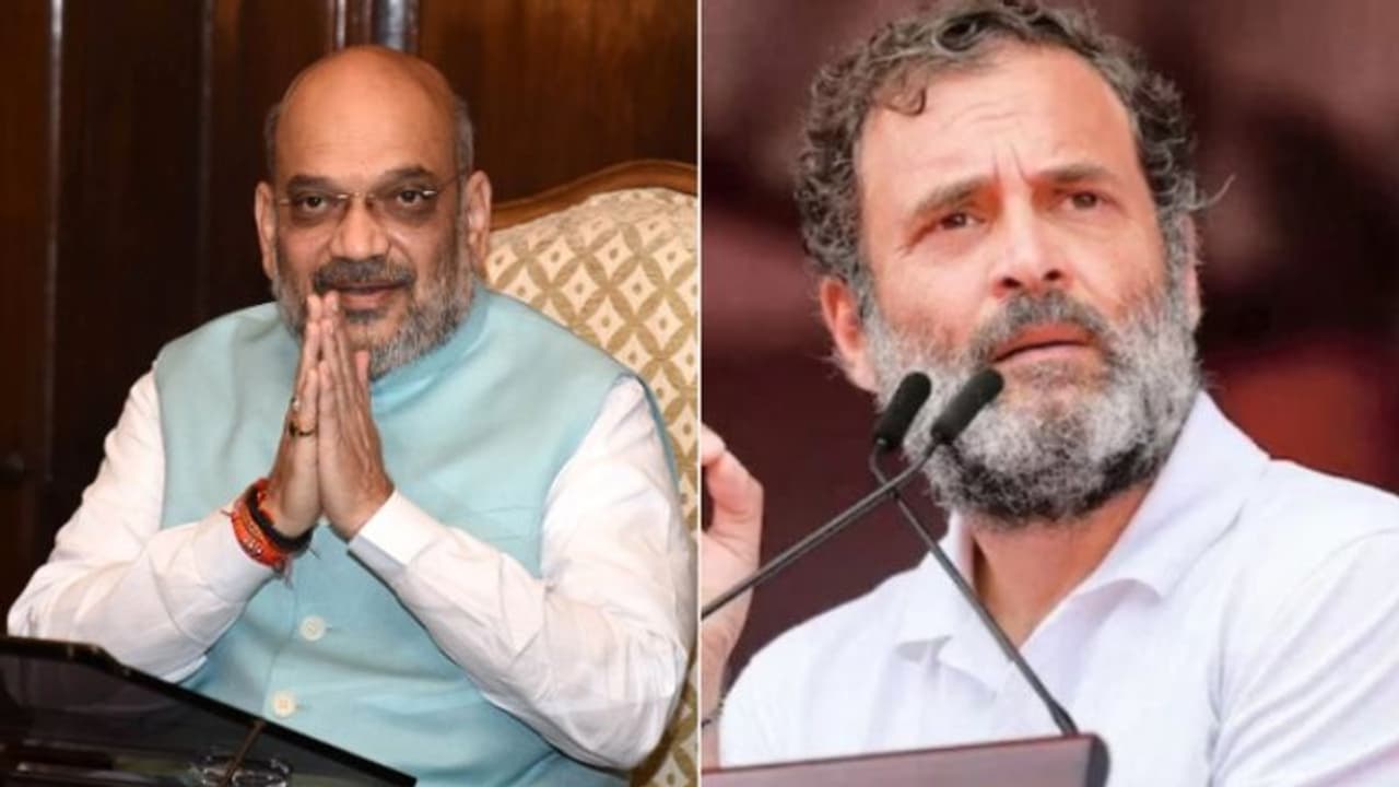 'രാഹുല്‍ഗാന്ധി പ്രധാനമന്ത്രിയായാല്‍ അഴിമതിയും കുംഭകോണങ്ങളുമാകും ഇന്ത്യയുടെ വിധി'; പരിഹാസവുമായി അമിത് ഷാ