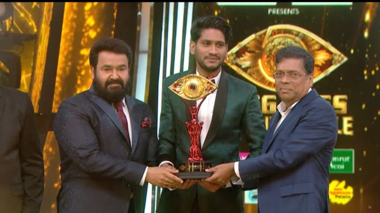 Bigg Boss Malayalam Season 5 Grand Finale: Akhil Marar wins the show! Bigg Boss Malayalam Season 5 Grand Finale: Akhil Marar wins the show!