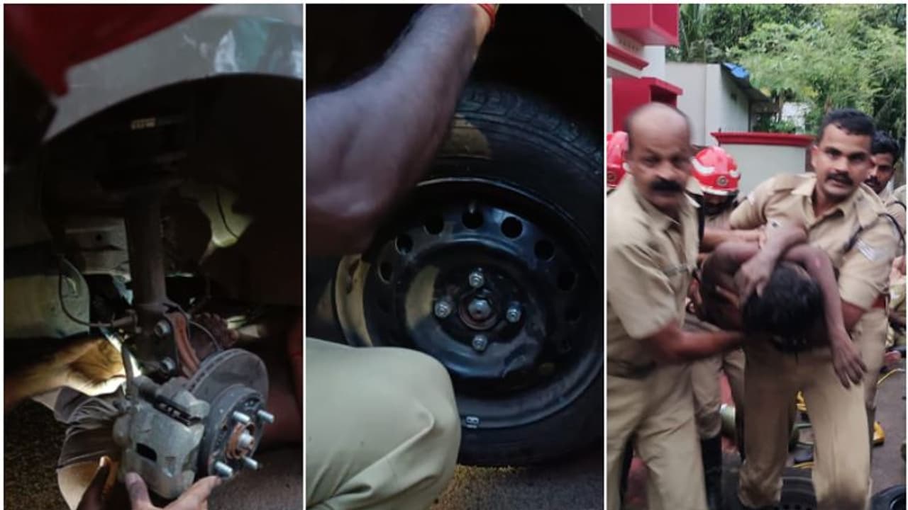 മദ്യലഹരിയിൽ റോഡരികിൽ യുവാവ്, യുവതിയോടിച്ച കാർ വളവിൽ വെച്ച് പാഞ്ഞു കയറി, രക്ഷപ്പെടുത്തി ഫയർഫോഴ്സ് മദ്യലഹരിയിൽ റോഡരികിൽ യുവാവ്, യുവതിയോടിച്ച കാർ വളവിൽ വെച്ച് പാഞ്ഞു കയറി, രക്ഷപ്പെടുത്തി ഫയർഫോഴ്സ്