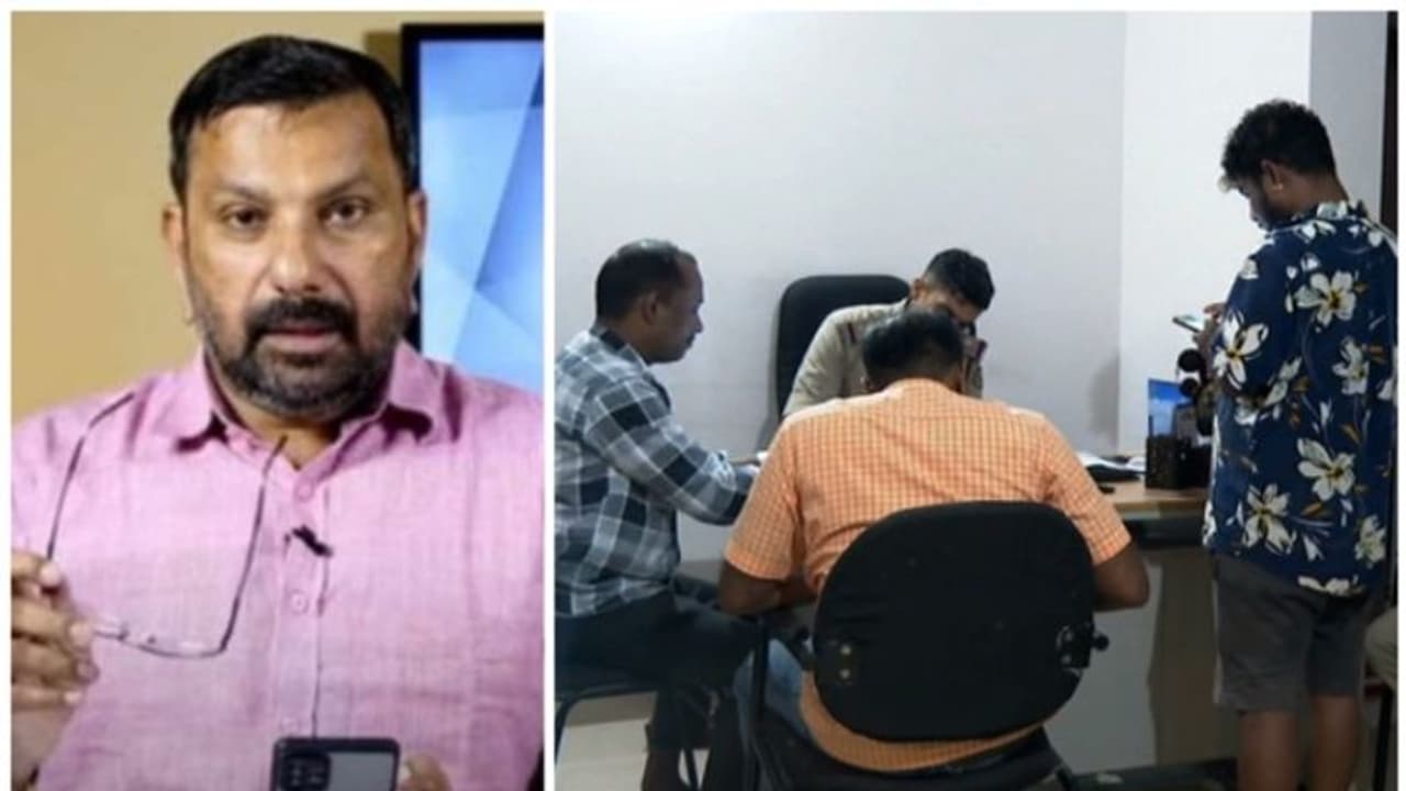 കൊച്ചിയിലെ മറുനാടൻ മലയാളി ഓഫീസിലെ റെയ്ഡ് പൂർത്തിയായി; കമ്പ്യൂട്ടർ, ലാപ്ടോപ്, മൊബൈൽ എന്നിവ പിടിച്ചെടുത്തു കൊച്ചിയിലെ മറുനാടൻ മലയാളി ഓഫീസിലെ റെയ്ഡ് പൂർത്തിയായി; കമ്പ്യൂട്ടർ, ലാപ്ടോപ്, മൊബൈൽ എന്നിവ പിടിച്ചെടുത്തു