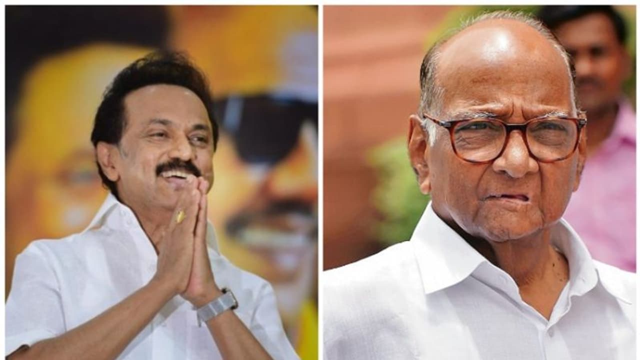 മഹാരാഷ്ട്രയിലെ അപ്രതീക്ഷിത രാഷ്ട്രീയ നീക്കം: ശരദ് പവാറിന് പിന്തുണ അറിയിച്ച് എം കെ സ്റ്റാലിൻ
