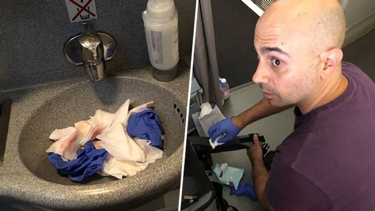 Air France passenger finds blood soaked carpet on flight to Toronto; shares distressing details (WATCH)