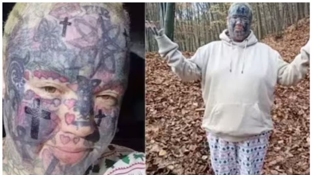 800 ഓളം ടാറ്റൂകള്‍; മക്കളുടെ സ്കൂളിലും ജോലി സ്ഥലത്തും വിലക്ക്. എങ്കിലും ഇനിയും ചെയ്യുമെന്ന് 46 കാരി !