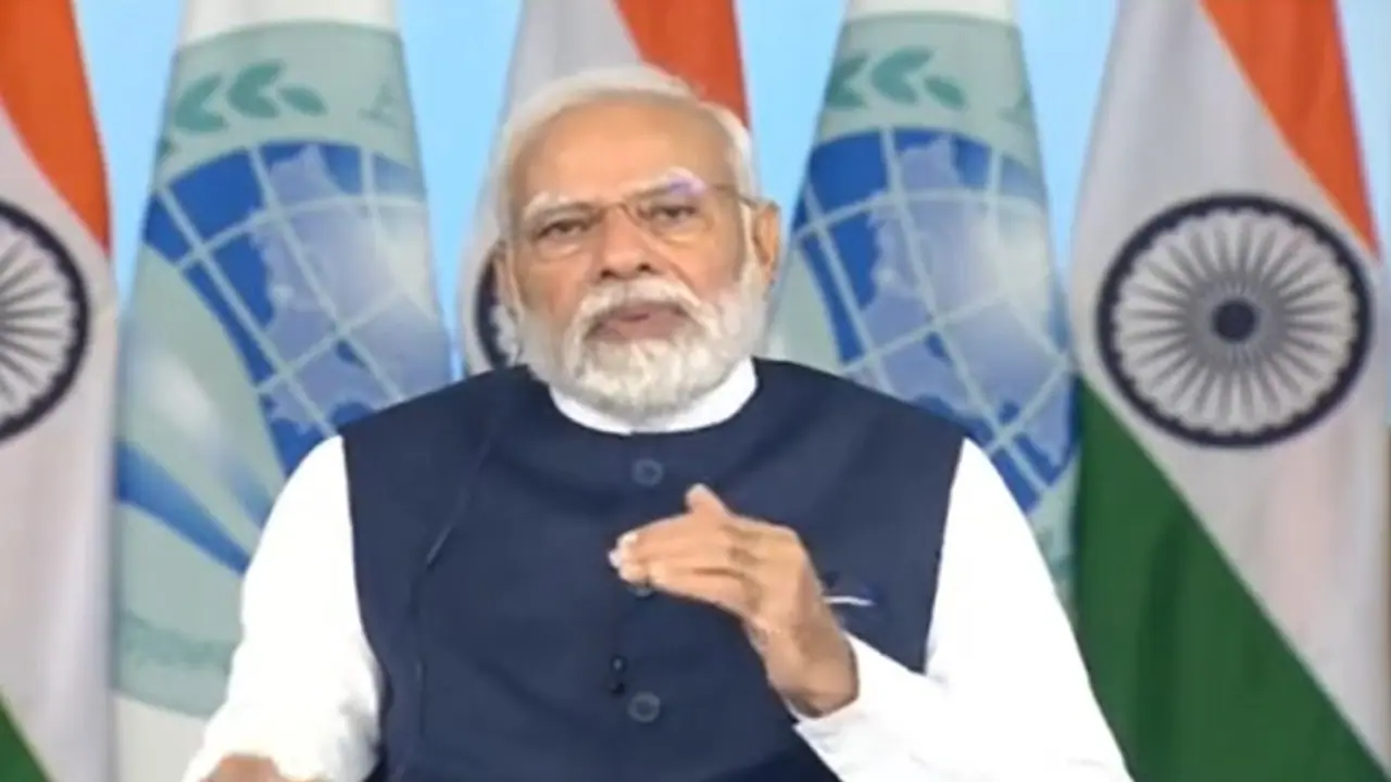SCO Summit 2023: 'Shouldn't hesitate to condemn countries that support terrorism,' says PM Modi | WATCH SCO Summit 2023: 'Shouldn't hesitate to condemn countries that support terrorism,' says PM Modi | WATCH