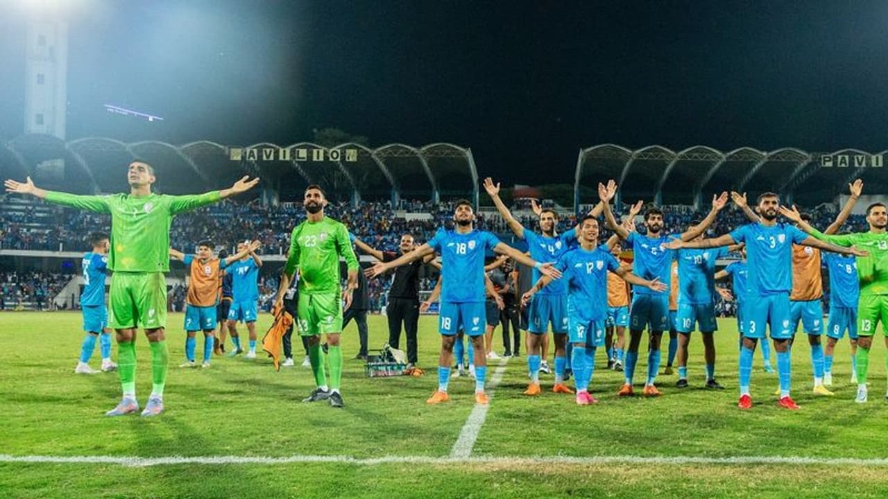 ದಾಖಲೆಯ 9ನೇ ಬಾರಿಗೆ ಸ್ಯಾಫ್‌ ಫುಟ್‌ಬಾಲ್‌ ಟೂರ್ನಿಯಲ್ಲ ಭಾರತ ಚಾಂಪಿಯನ್‌