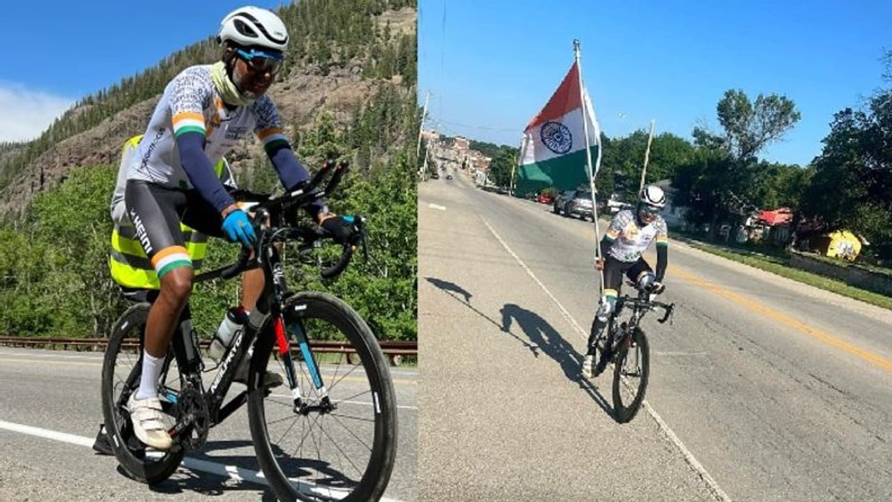 11 ದಿನಗಳಲ್ಲಿ 4,800 ಕಿಲೋ ಮೀಟರ್ ಸೈಕ್ಲಿಂಗ್: ಅಮೆರಿಕದ ಅಲ್ಟ್ರಾ ಸೈಕಲ್ ರೇಸಲ್ಲಿ ಬೆಂಗಳೂರಿಗ ಶ್ರೀನಿ ಸಾಧನೆ..! 11 ದಿನಗಳಲ್ಲಿ 4,800 ಕಿಲೋ ಮೀಟರ್ ಸೈಕ್ಲಿಂಗ್: ಅಮೆರಿಕದ ಅಲ್ಟ್ರಾ ಸೈಕಲ್ ರೇಸಲ್ಲಿ ಬೆಂಗಳೂರಿಗ ಶ್ರೀನಿ ಸಾಧನೆ..!