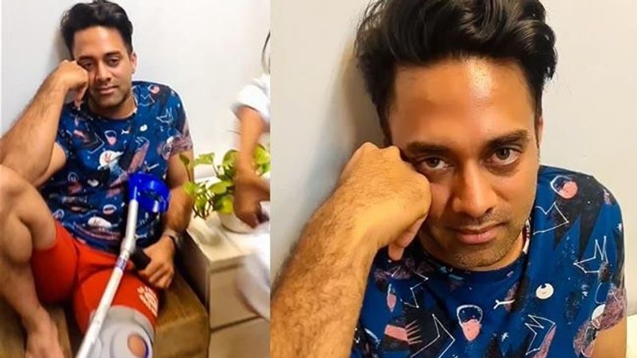 కాలికి గాయం, వాక్ స్టిక్ తో... నవదీప్ కి ఏమైంది? షాకింగ్ వీడియో వైరల్ 