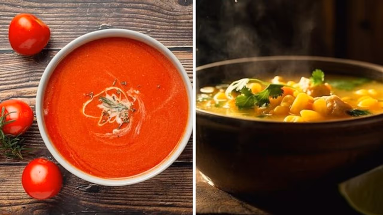 Corn Chowder to Tomato: 5 popular and Comforting Soups in Monsoons Corn Chowder to Tomato: 5 popular and Comforting Soups in Monsoons