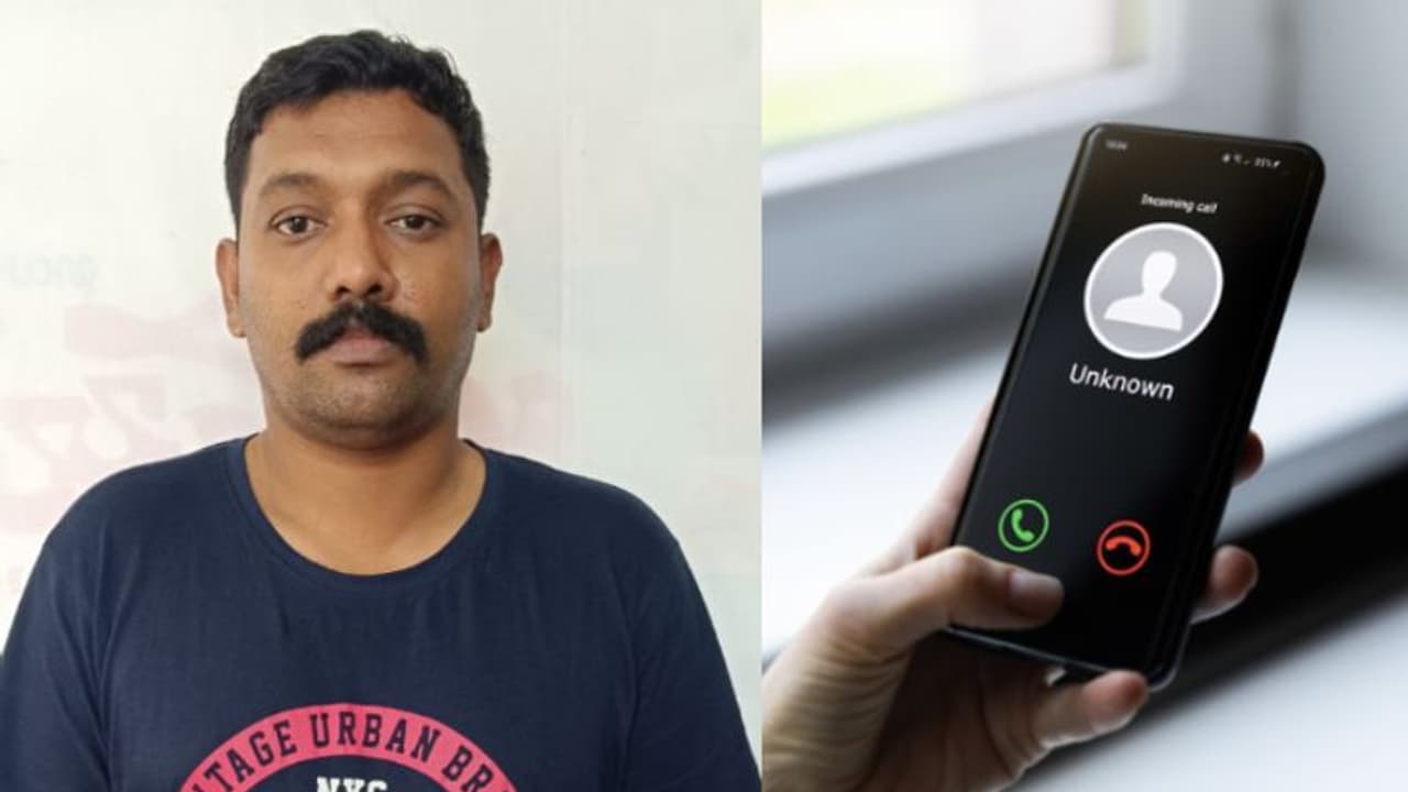 'ഫോൺ ഓഫാണ്, ഒന്ന് കോൾ ചെയ്യണം'; പൊലീസെന്ന വ്യാജേനെ ലോറിയിൽ കയറി മൊബൈൽ തട്ടിയെടുക്കും; യുവാവ് പിടിയിൽ 'ഫോൺ ഓഫാണ്, ഒന്ന് കോൾ ചെയ്യണം'; പൊലീസെന്ന വ്യാജേനെ ലോറിയിൽ കയറി മൊബൈൽ തട്ടിയെടുക്കും; യുവാവ് പിടിയിൽ