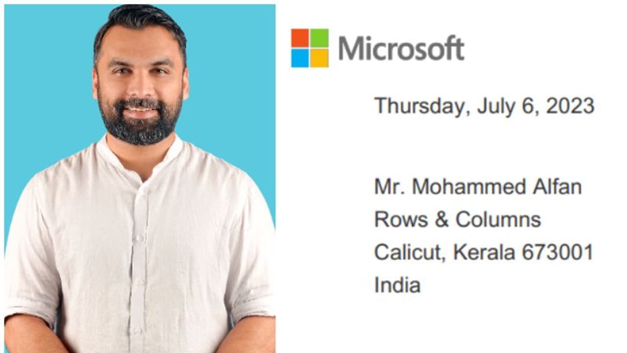 ലോകത്തിന് മാതൃക, സൗജന്യമായി അറിവ് പകരുന്ന കോഴിക്കോട്ടുകാരൻ; മൈക്രോസോഫ്റ്റ് പുരസ്കാരത്തിന്‍റെ തിളക്കം