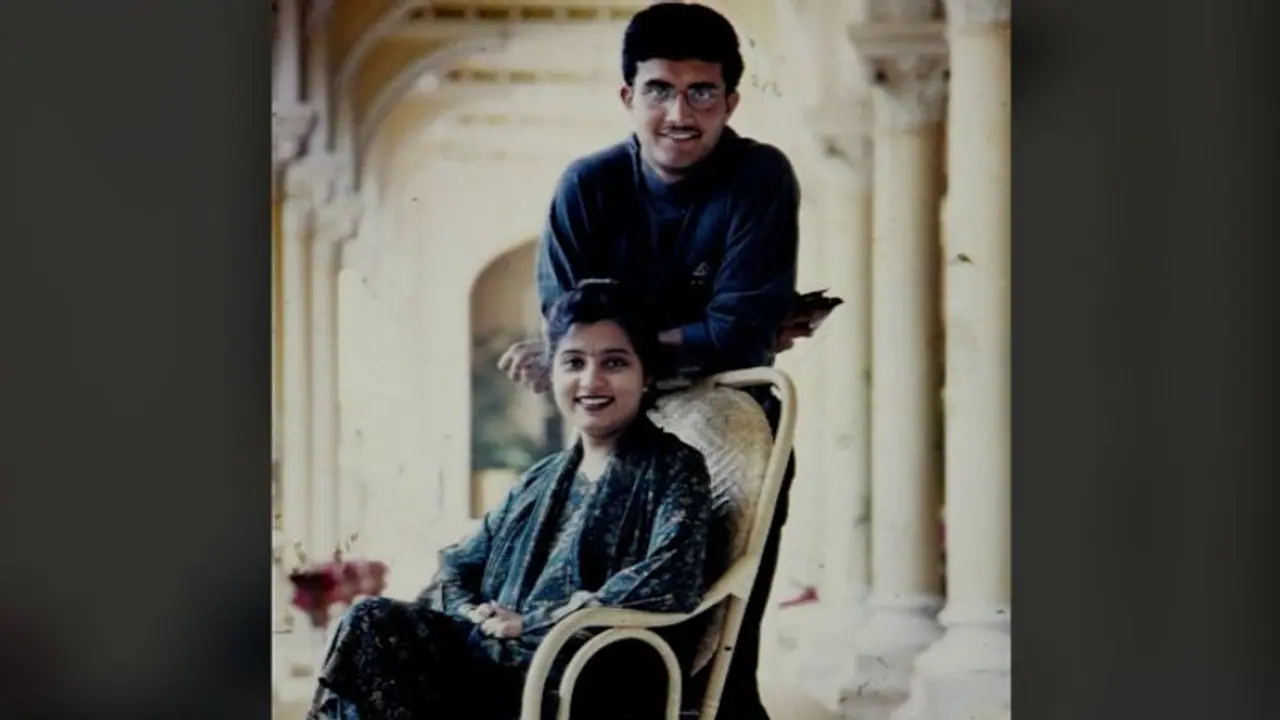Sourav Ganguly and Dona Roy: A love story of childhood sweethearts Sourav Ganguly and Dona Roy: A love story of childhood sweethearts