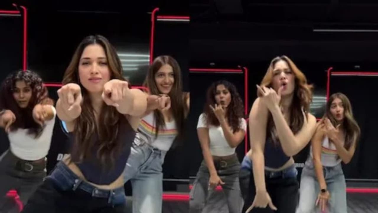 'കാവാലയ്യാ' സ്റ്റെപ്പ് വീണ്ടും ഇട്ട് തമന്ന; വീഡിയോ ഗംഭീര വൈറല്‍.!