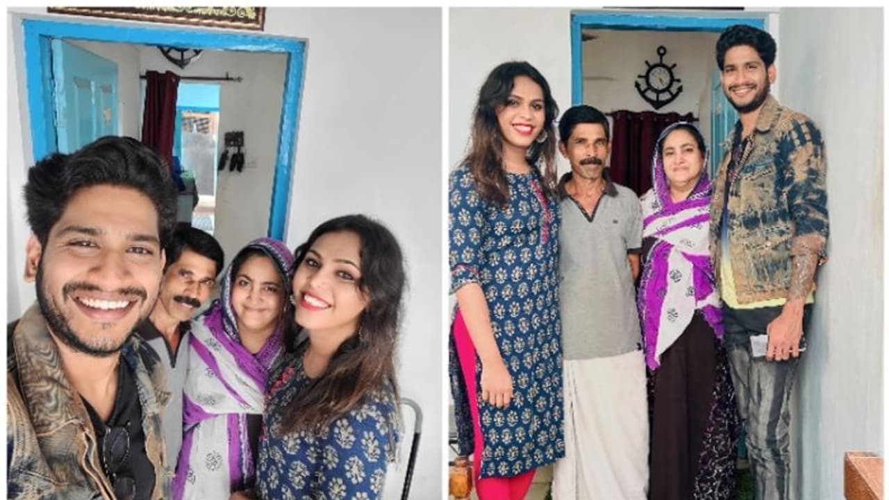 "എന്‍റെ കുടുംബവും അഖിലേട്ടനും" : സന്തോഷം തുളുമ്പുന്ന ചിത്രം പങ്കിട്ട് നാദിറ