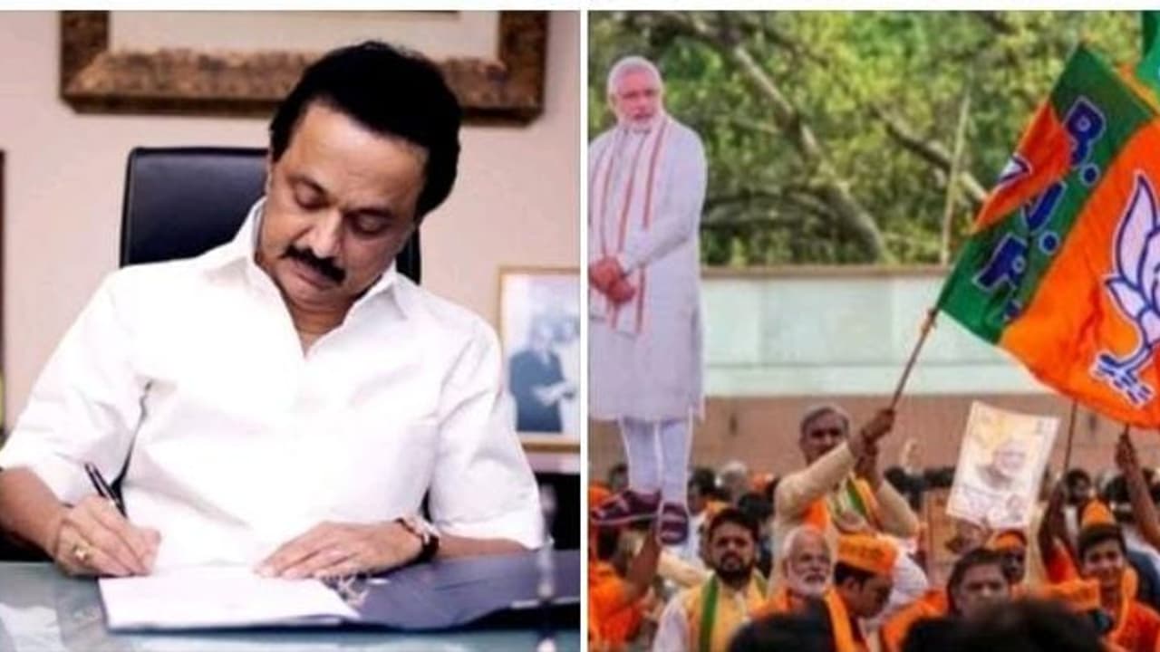 ஸ்டாலினை திடீரென நேரில் சந்தித்த தமிழக பாஜக எம்எல்ஏ.! காரணம் என்ன.?