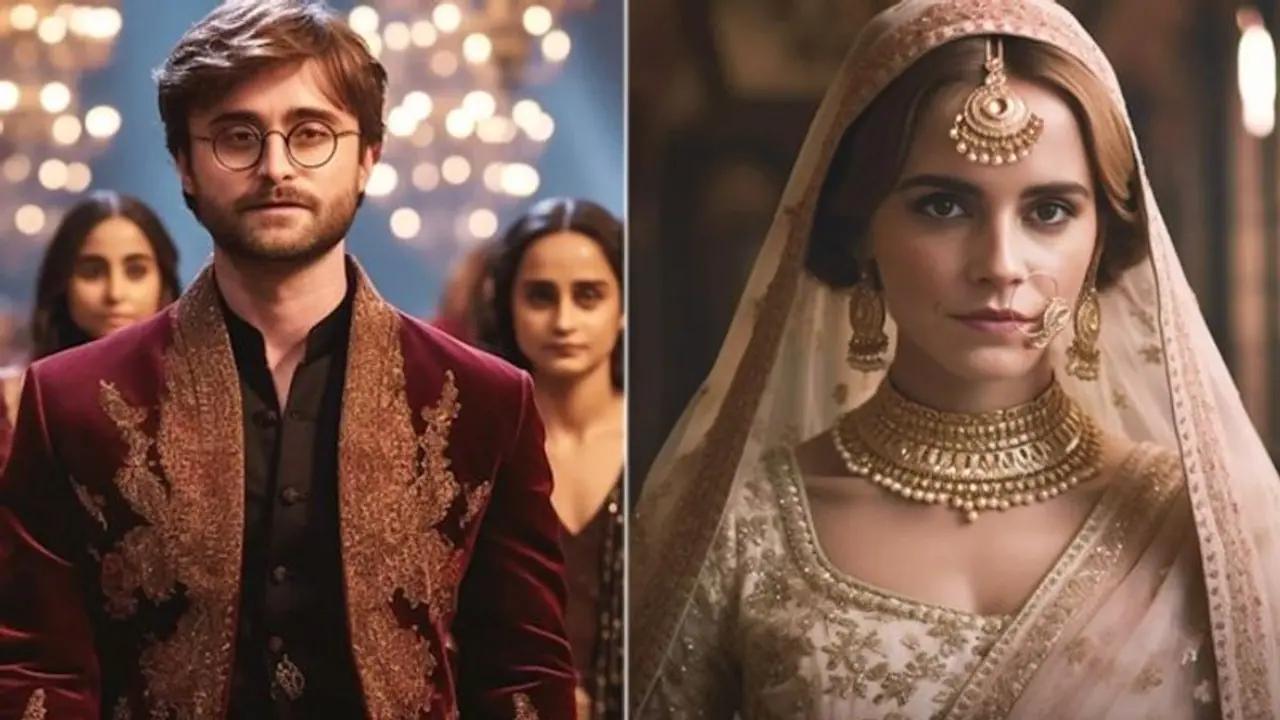Stunning! Harry Potter characters transformed into Sabyasachi models using AI; leaves internet baffled