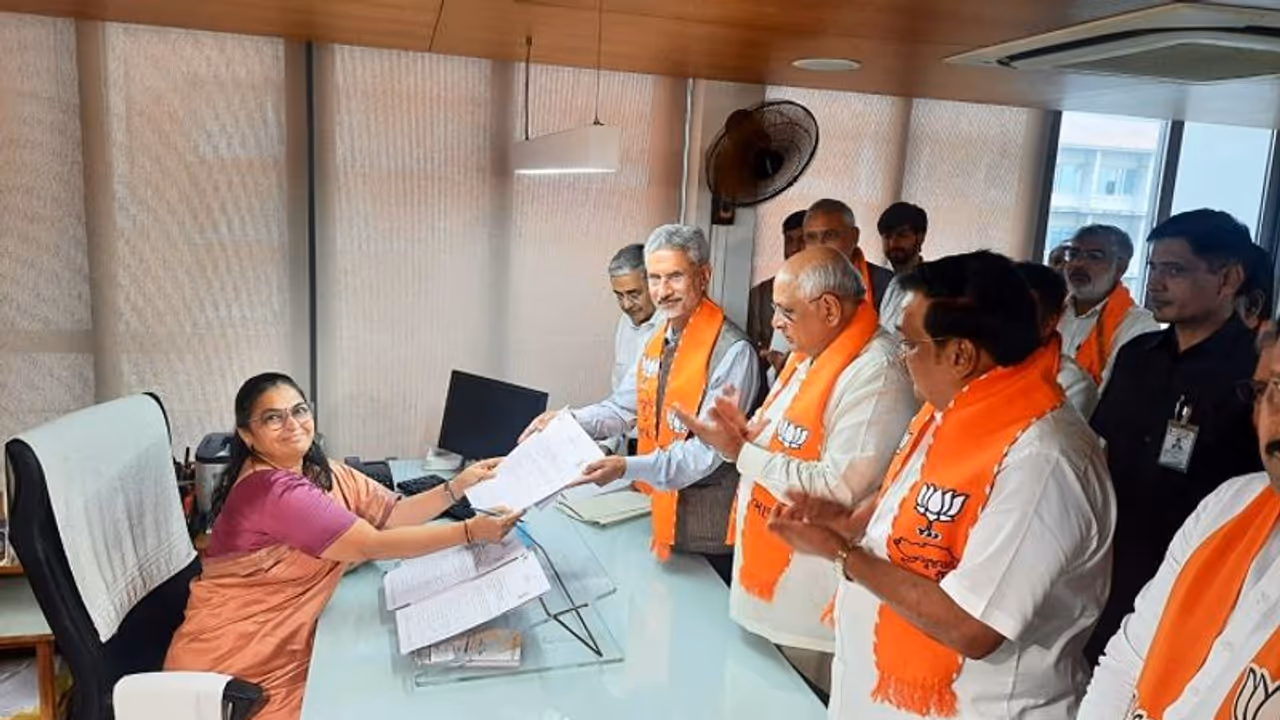 Rajya Sabha Elections 2023: EAM S Jaishankar files nomination from Gujarat