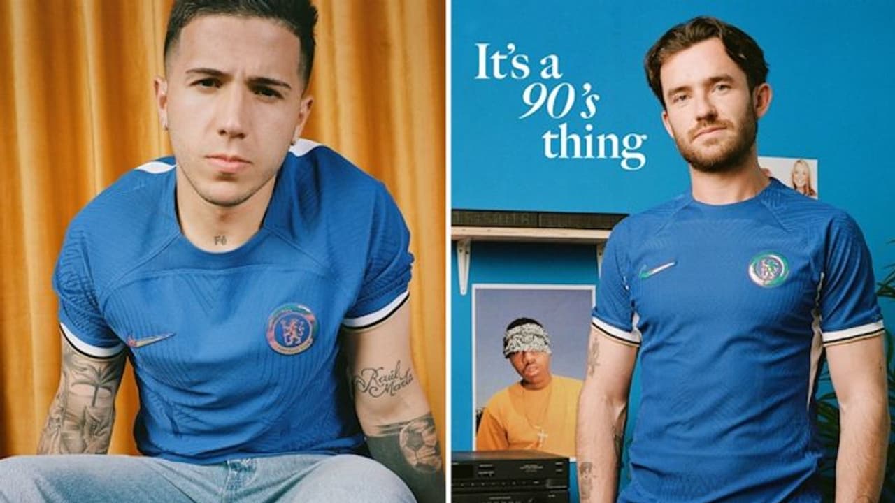 Chelsea unveils home kit for 2023 24 season without a sponsor; fans rate new jersey Chelsea unveils home kit for 2023 24 season without a sponsor; fans rate new jersey
