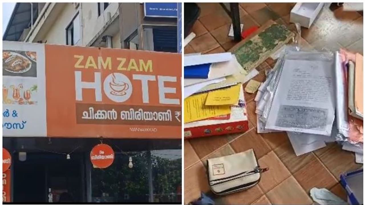 പൊലീസിന്‍റെ മുക്കിന് തുമ്പത്ത് മോഷണം; സ്റ്റേഷന്റെ തൊട്ടടുത്തുള്ള ഹോട്ടല്‍ കുത്തിത്തുറന്ന് പണം കവര്‍ന്നു 