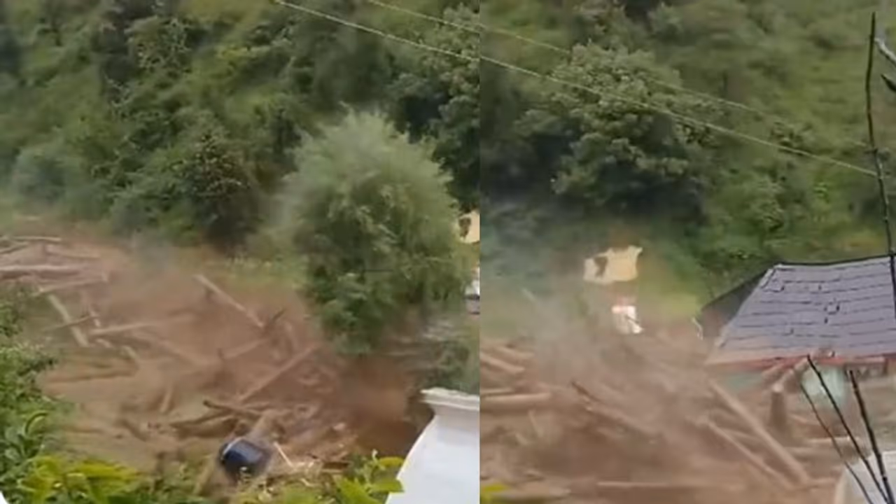 മണ്ണും മരവും കുത്തിയൊലിച്ചെത്തി, വീടിരുന്നിടം ശൂന്യം; ദുരിതം തീർത്ത മഴക്കെടുതിയുടെ ഭയപ്പെടുത്തുന്ന ദൃശ്യങ്ങൾ