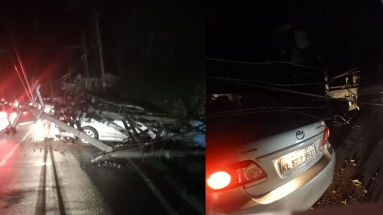 പനമരത്തെത്തിയ ഒരു കാർ രാവിലെ പിക്കപ്പിൽ ഇടിച്ചു, രാത്രി ട്രാൻസ്ഫോർമർ അടക്കം ആറ് പോസ്റ്റുകൾ ഇടിച്ചിട്ടു! പനമരത്തെത്തിയ ഒരു കാർ രാവിലെ പിക്കപ്പിൽ ഇടിച്ചു, രാത്രി ട്രാൻസ്ഫോർമർ അടക്കം ആറ് പോസ്റ്റുകൾ ഇടിച്ചിട്ടു!