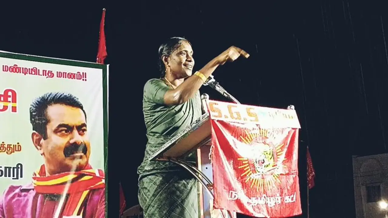 பெண்களின் தாலியை அறுக்கவே ஆயிரம் ரூபாய் கொட்டும் மழையில் காளியம்மாள் உணர்ச்சி பொங்க பேச்சு