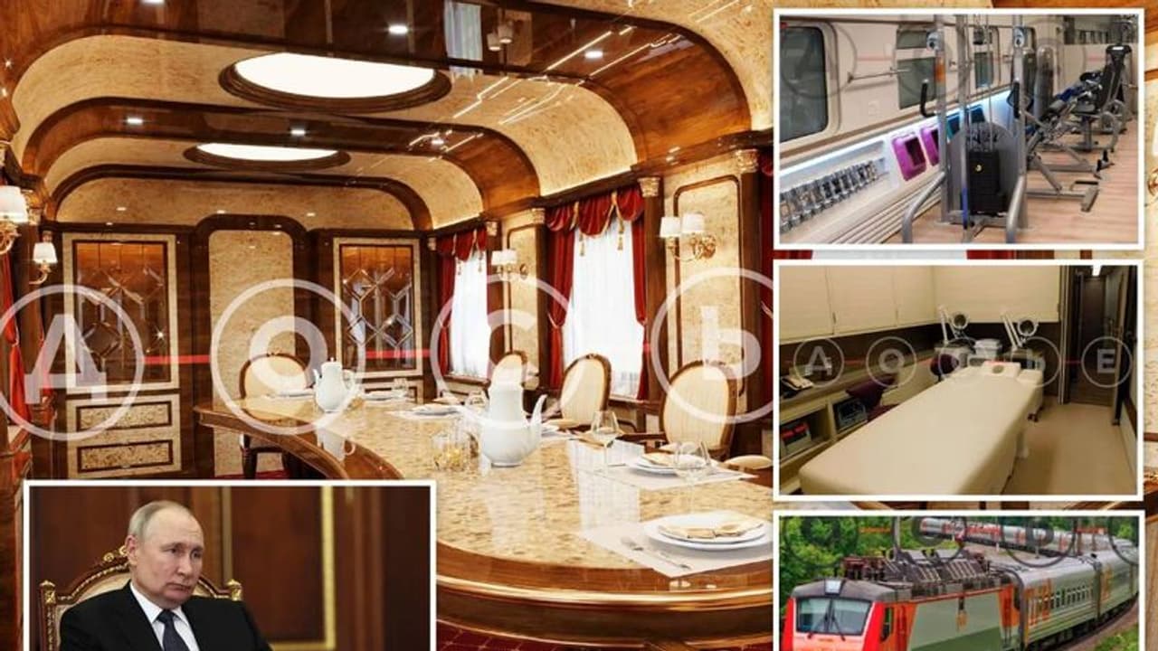 புடினின் Ghost Train : ஆடம்பர ரயிலின் மறைக்கப்பட்ட விவரங்கள் கசிந்தது.. இத்தனை வசதிகளா? புடினின் Ghost Train : ஆடம்பர ரயிலின் மறைக்கப்பட்ட விவரங்கள் கசிந்தது.. இத்தனை வசதிகளா?