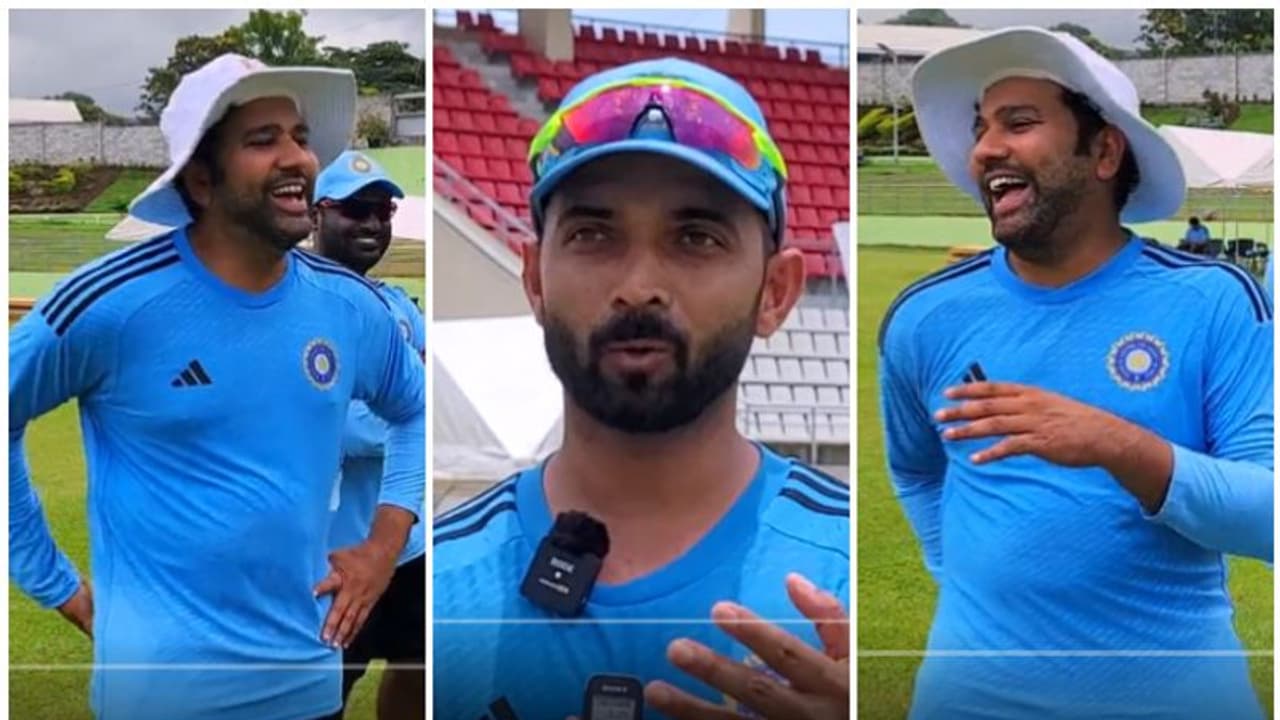 ഞാനിപ്പോഴും യുവാവാണ്! മാധ്യമങ്ങളോട് രഹാനെയുടെ കലിപ്പന്‍ മറുപടി; പരിഹാസച്ചിരി അടക്കാനാവാതെ രോഹിത് വീഡിയോ