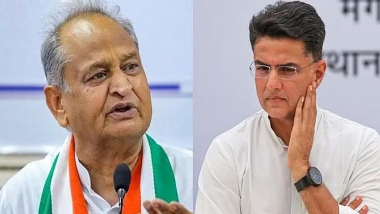 அசோக் கெலாட் சச்சின் பைலட் சமரசம்: ராஜஸ்தான் காங்கிரஸில் அதிரடி மாற்றம்! அசோக் கெலாட் சச்சின் பைலட் சமரசம்: ராஜஸ்தான் காங்கிரஸில் அதிரடி மாற்றம்!