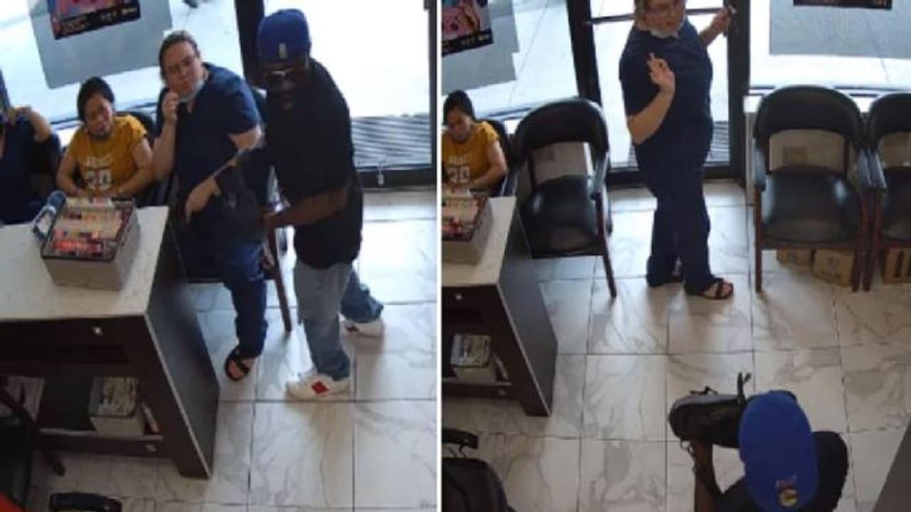 ആയുധവുമായി ഭീഷണിപ്പെടുത്തി, എന്നാൽ ജനങ്ങളുടെ പ്രതികരണം കണ്ട് വന്നതുപോലെ ചമ്മിയിറങ്ങിപ്പോയി കള്ളൻ