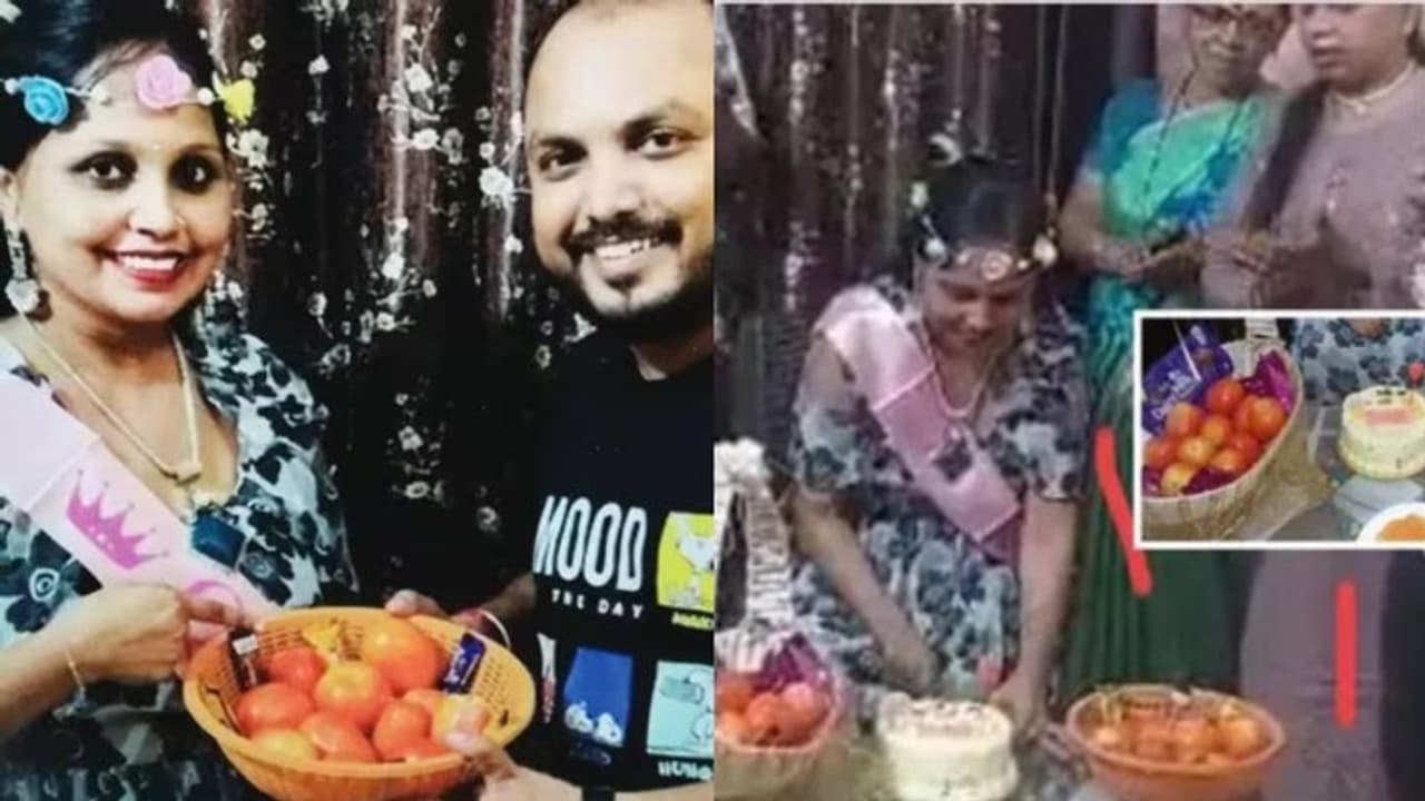 'ഇതിലും വിലയേറിയത് സ്വപ്നത്തില് മാത്രം'; ജന്മദിനത്തില് സഹോദരിക്ക് തക്കാളി സമ്മാനിച്ച് യുവാവ് 'ഇതിലും വിലയേറിയത് സ്വപ്നത്തില് മാത്രം'; ജന്മദിനത്തില് സഹോദരിക്ക് തക്കാളി സമ്മാനിച്ച് യുവാവ്