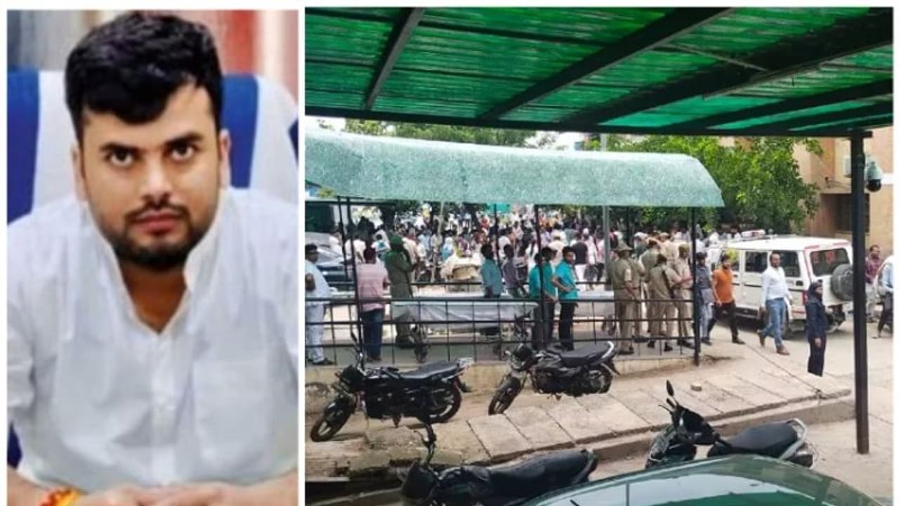 ജയിലില്‍ നിന്ന് കോടതിയിലേക്ക് കൊണ്ടുപോകുന്നതിനിടെ പൊലീസ് വാഹനം തടഞ്ഞ് ഗുണ്ടാ നേതാവിനെ വെടിവെച്ചുകൊന്നു