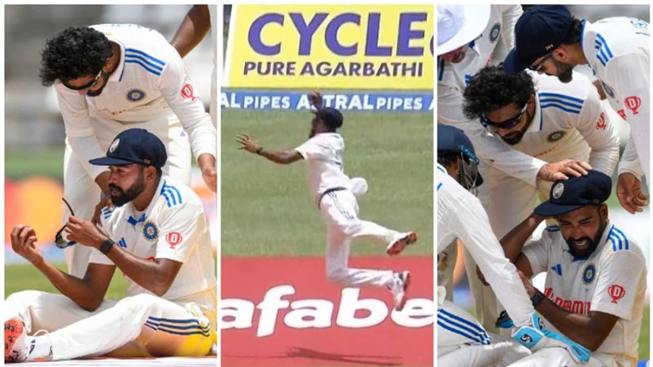 సిరాజ్ సింగిల్ హ్యాండ్ క్యాచ్...ఫ్యాన్స్ ఫిదా..! సిరాజ్ సింగిల్ హ్యాండ్ క్యాచ్...ఫ్యాన్స్ ఫిదా..!