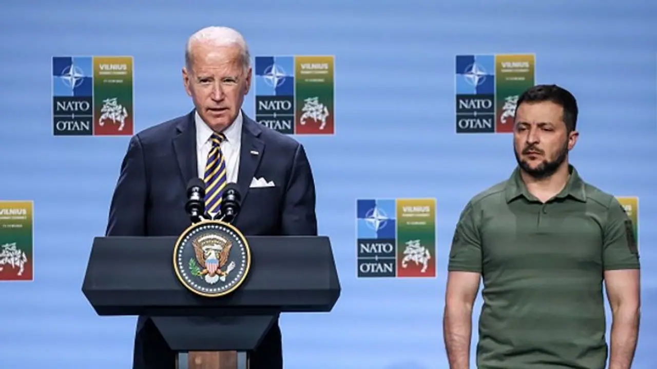 WATCH: Gaffe prone Biden calls Ukraine President Zelenskyy as 'Vladimir' at NATO Summit; video goes viral WATCH: Gaffe prone Biden calls Ukraine President Zelenskyy as 'Vladimir' at NATO Summit; video goes viral
