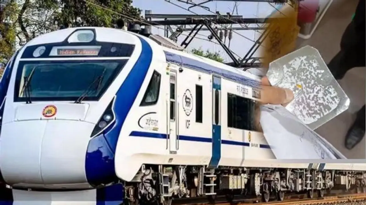 ವಂದೇ ಭಾರತ್ ಎಕ್ಸ್ಪ್ರೆಸ್ನ ಆಹಾರದಲ್ಲಿ ಉಗುರು ಪತ್ತೆ, IRCTCಯಿಂದ ಅಡುಗೆ ಮಾಡಿದಾತನಿಗೆ ದಂಡ ವಂದೇ ಭಾರತ್ ಎಕ್ಸ್ಪ್ರೆಸ್ನ ಆಹಾರದಲ್ಲಿ ಉಗುರು ಪತ್ತೆ, IRCTCಯಿಂದ ಅಡುಗೆ ಮಾಡಿದಾತನಿಗೆ ದಂಡ