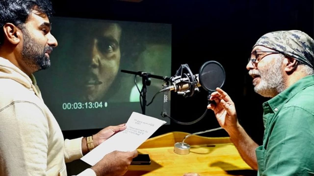 'ഇത് ഗാന്ധിഗ്രാമമല്ല, കൊത്തയാണ്'; ദുല്‍ഖര്‍ ചിത്രത്തിന്‍റെ ഡബ്ബിംഗ് പൂര്‍ത്തിയാക്കി ഷമ്മി തിലകന്‍