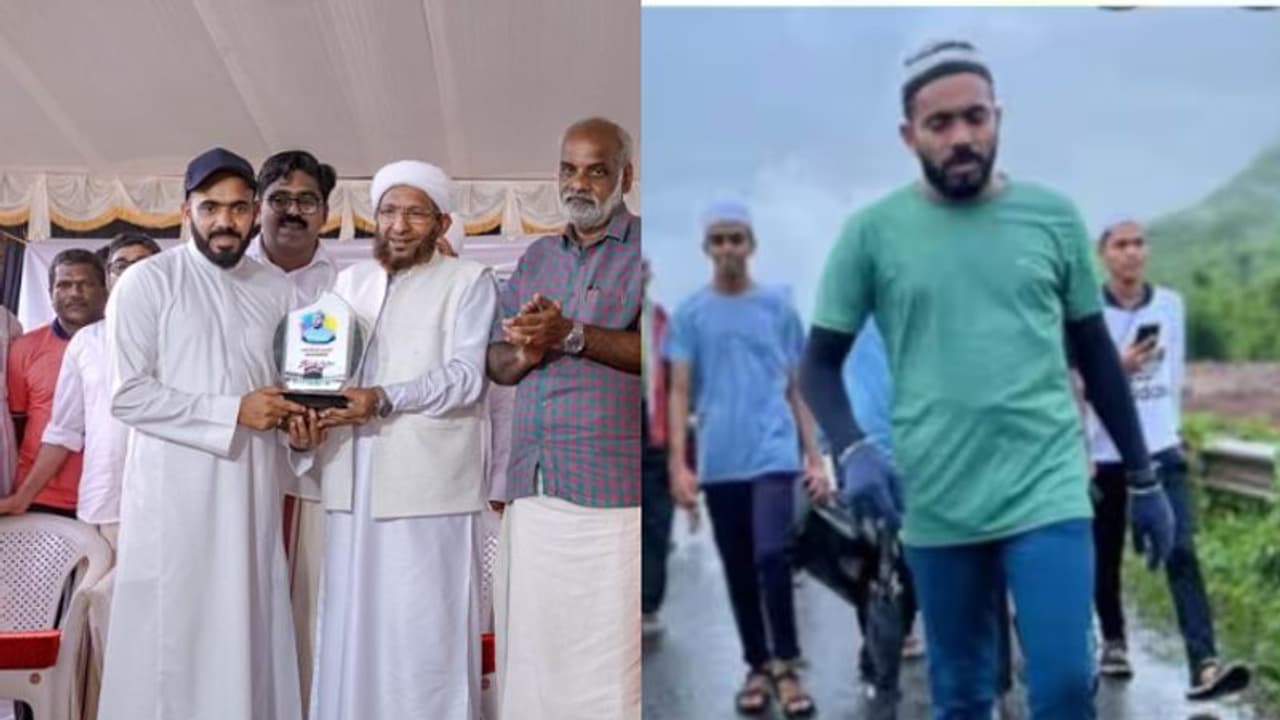 370 ദിവസം, 8600 കിമീ കാൽനടയായി മക്കയിലേക്ക്: ഹജ്ജ് ചെയ്ത് മടങ്ങിയെത്തി ശിഹാബ് ചോറ്റൂർ, ജന്മനാട്ടിൽ ആദരം 370 ദിവസം, 8600 കിമീ കാൽനടയായി മക്കയിലേക്ക്: ഹജ്ജ് ചെയ്ത് മടങ്ങിയെത്തി ശിഹാബ് ചോറ്റൂർ, ജന്മനാട്ടിൽ ആദരം