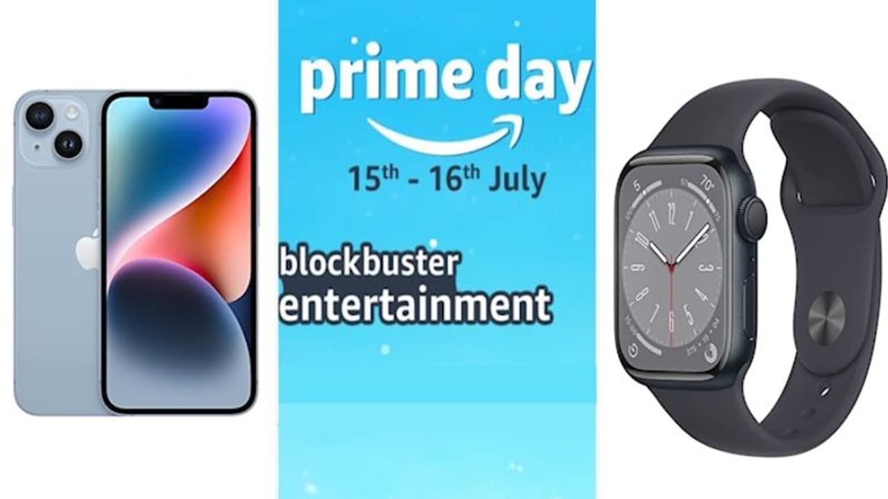 Amazon Prime Day sale: MASSIVE discounts on iPhone 14, Apple Watch Series 8 & more Amazon Prime Day sale: MASSIVE discounts on iPhone 14, Apple Watch Series 8 & more