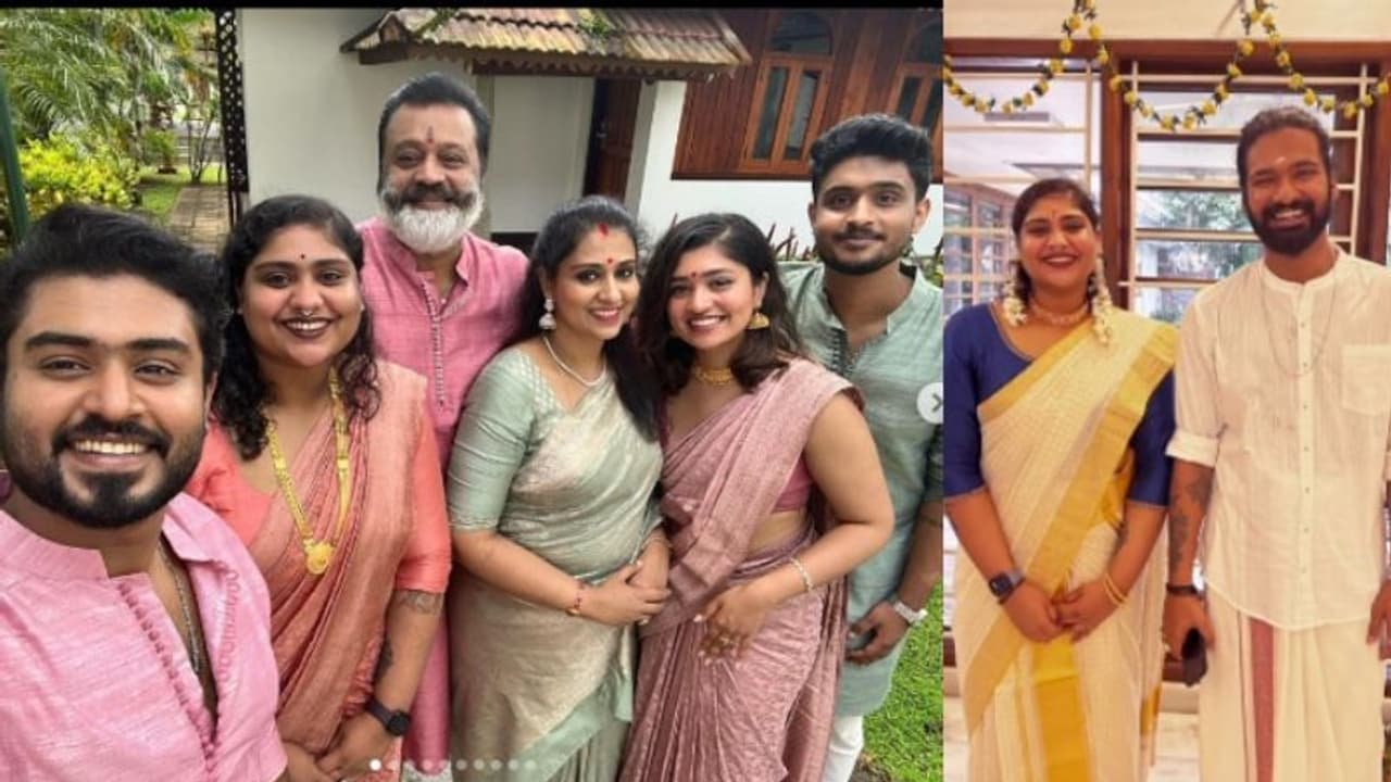 'ലോക്കായി ഗയ്സ്..' വിവാഹനിശ്ചയ സന്തോഷം പങ്കിട്ട് ഭാ​ഗ്യ സുരേഷും ശ്രേയസും