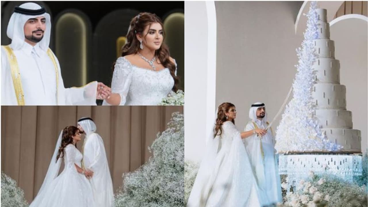 രാജകീയം, അത്യാഢംബരം! കഥകളിലെ രാജകുമാരിയെപ്പോലെ അതിസുന്ദരിയായി ശൈഖ മഹ്റ, വിവാഹ വീഡിയോ രാജകീയം, അത്യാഢംബരം! കഥകളിലെ രാജകുമാരിയെപ്പോലെ അതിസുന്ദരിയായി ശൈഖ മഹ്റ, വിവാഹ വീഡിയോ