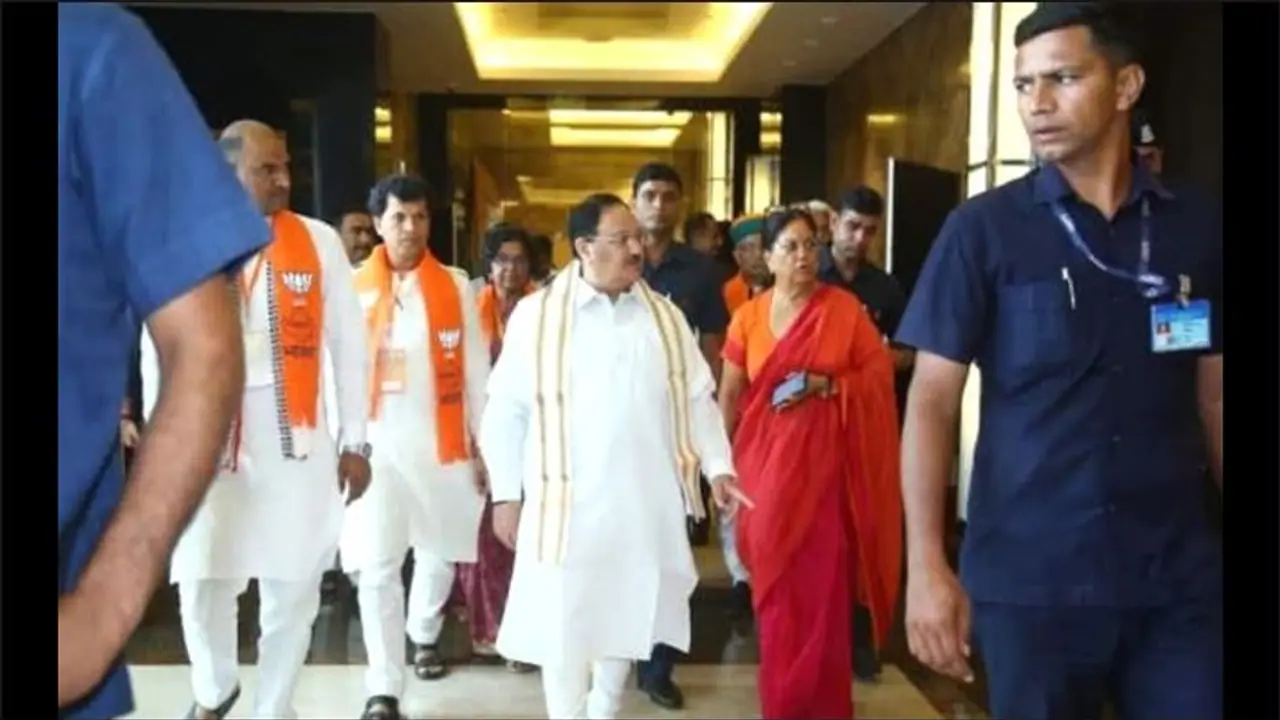 BJP meeting in rajasthan