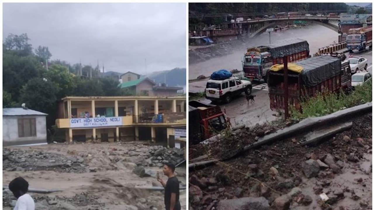 ಹಿಮಾಚಲ ಪ್ರದೇಶದಲ್ಲಿ ಮೇಘಸ್ಫೋಟ, ಯಮುನೆಯ ಬಳಿಕ ಈಗ ಗಂಗೆಯ ಮಹಾರೂಪ! ಹಿಮಾಚಲ ಪ್ರದೇಶದಲ್ಲಿ ಮೇಘಸ್ಫೋಟ, ಯಮುನೆಯ ಬಳಿಕ ಈಗ ಗಂಗೆಯ ಮಹಾರೂಪ!