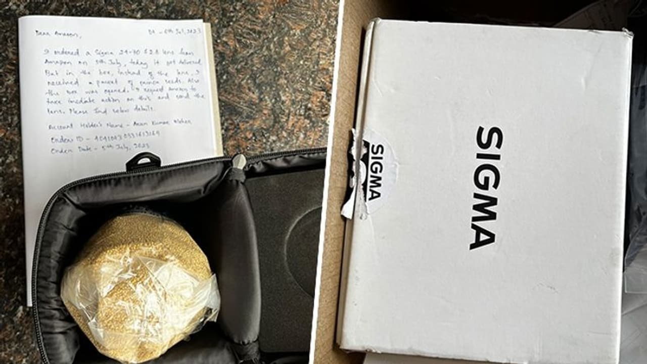 Man receives quinoa seeds after ordering camera lens worth Rs 90,000 online; Amazon responds