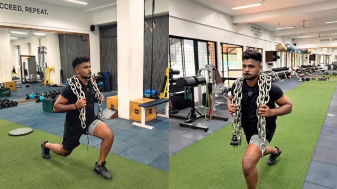 വിന്‍ഡീസിനെ അടിച്ചുപറത്താന്‍ കച്ചമുറുക്കി സഞ്ജു സാംസണ്‍; ചിത്രങ്ങള്‍ വൈറല്‍