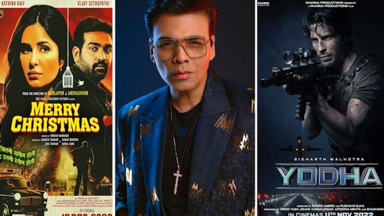Merry Christmas: Did Karan Johar take dig at Katrina Kaif's film over clash with Sidharth Malhotra's 'Yodha'? Merry Christmas: Did Karan Johar take dig at Katrina Kaif's film over clash with Sidharth Malhotra's 'Yodha'?