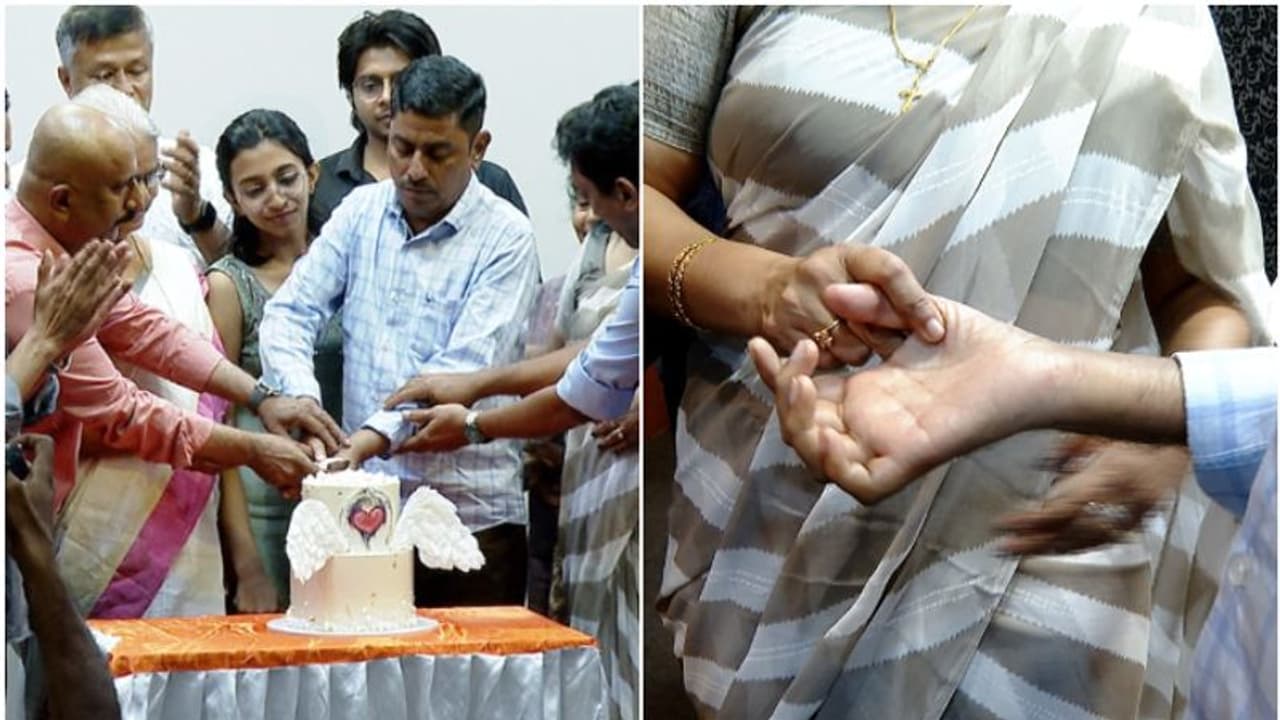 രണ്ട് വർഷം മുമ്പ് മരിച്ച മകന്റെ കൈകളിൽ പിടിച്ച് കേക്ക് മുറിച്ച് മാതാപിതാക്കൾ; ഹൃദയം തൊട്ട് പിറന്നാൾ ആഘോഷം രണ്ട് വർഷം മുമ്പ് മരിച്ച മകന്റെ കൈകളിൽ പിടിച്ച് കേക്ക് മുറിച്ച് മാതാപിതാക്കൾ; ഹൃദയം തൊട്ട് പിറന്നാൾ ആഘോഷം