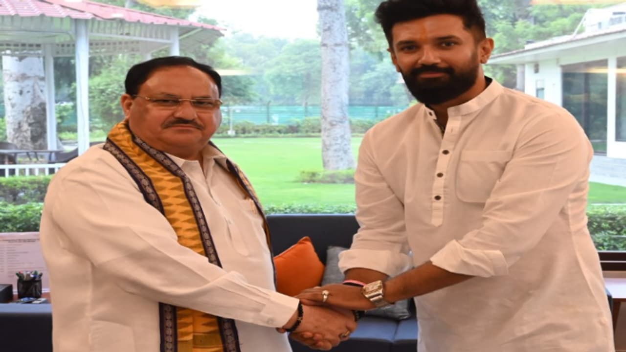 జేపీ నడ్డా, అమిత్ షాతో చిరాగ్ పాశ్వాన్ కీలక భేటీ.. ఎన్డీయేలో చేరనున్న మరో పార్టీ..