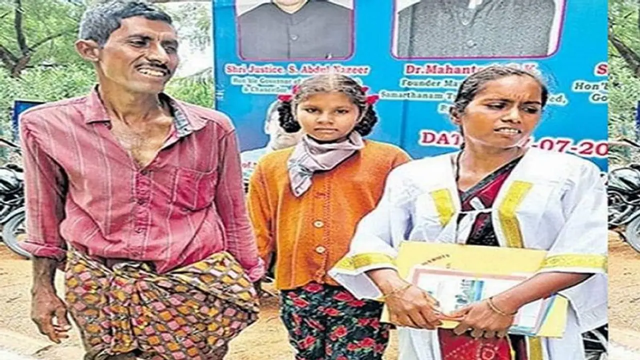 శభాష్ భారతీ.. కూలీకెడుతూనే కెమిస్ట్రీలో పీహెచ్ డీ... శభాష్ భారతీ.. కూలీకెడుతూనే కెమిస్ట్రీలో పీహెచ్ డీ...