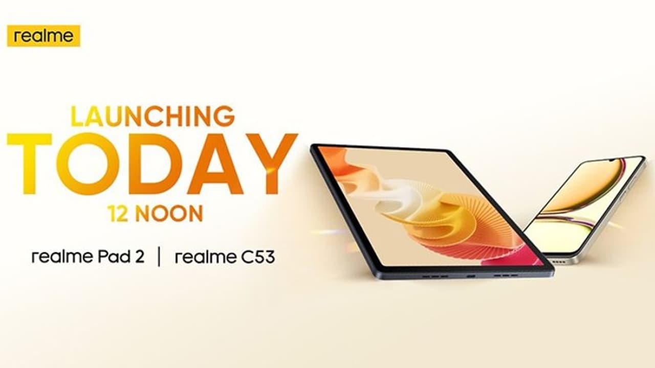 Realme C53, Pad 2 to launch today: When, where to watch event LIVE? What to expect? Realme C53, Pad 2 to launch today: When, where to watch event LIVE? What to expect?