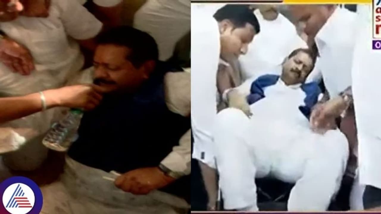 ವಿಧಾನಸೌಧದಲ್ಲಿ ಶಾಸಕ ಬಸವನಗೌಡ ಪಾಟೀಲ್ ಯತ್ನಾಳ್, ಆರ್.ಅಶೋಕ್ ಅಸ್ವಸ್ಥ: ಆಸ್ಪತ್ರೆ ರವಾನೆ ವಿಧಾನಸೌಧದಲ್ಲಿ ಶಾಸಕ ಬಸವನಗೌಡ ಪಾಟೀಲ್ ಯತ್ನಾಳ್, ಆರ್.ಅಶೋಕ್ ಅಸ್ವಸ್ಥ: ಆಸ್ಪತ್ರೆ ರವಾನೆ